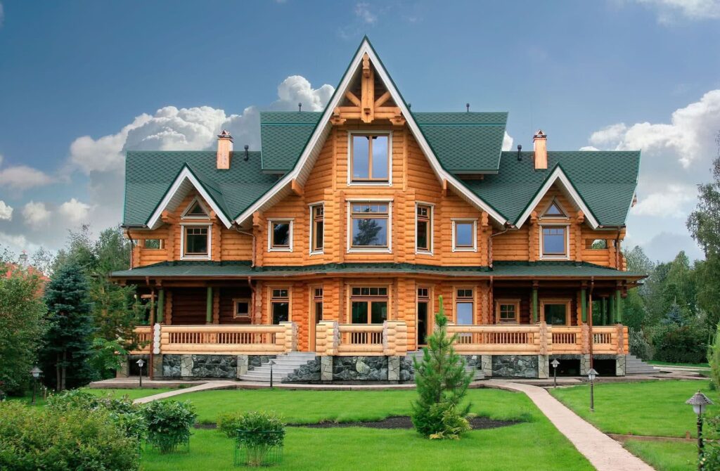 Wooden houses