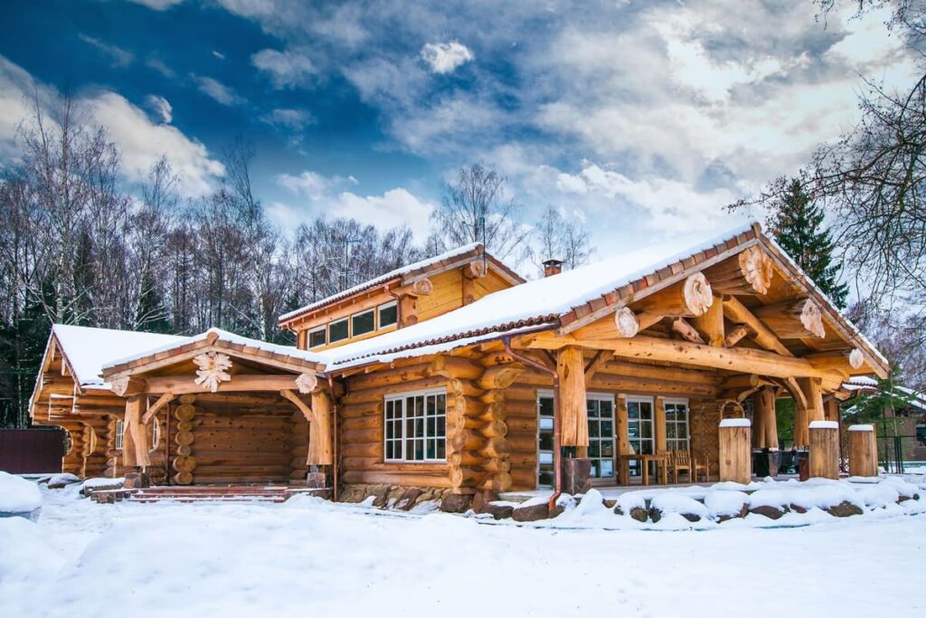 Wooden houses